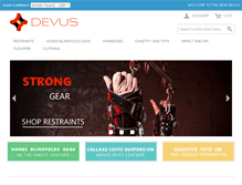 Tablet Screenshot of devus.com